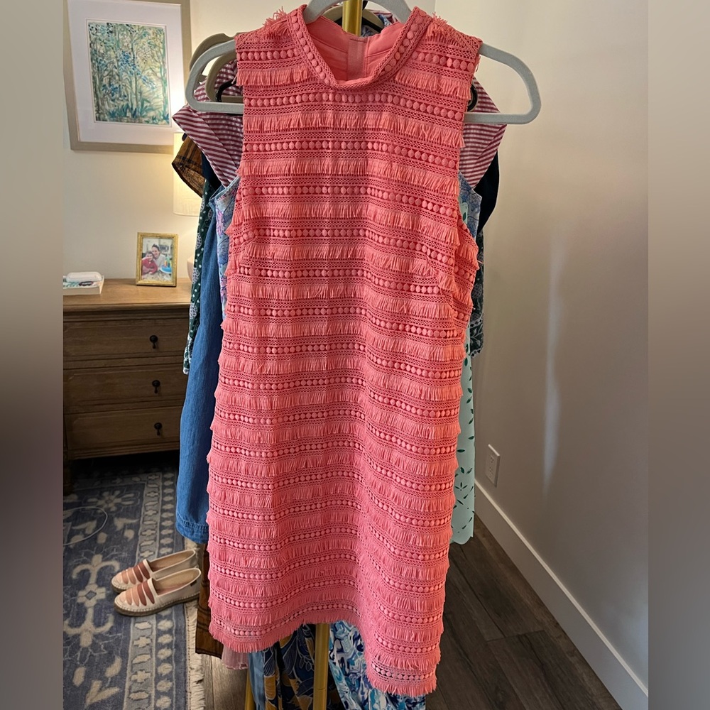 Jcrew pink dress sz 6